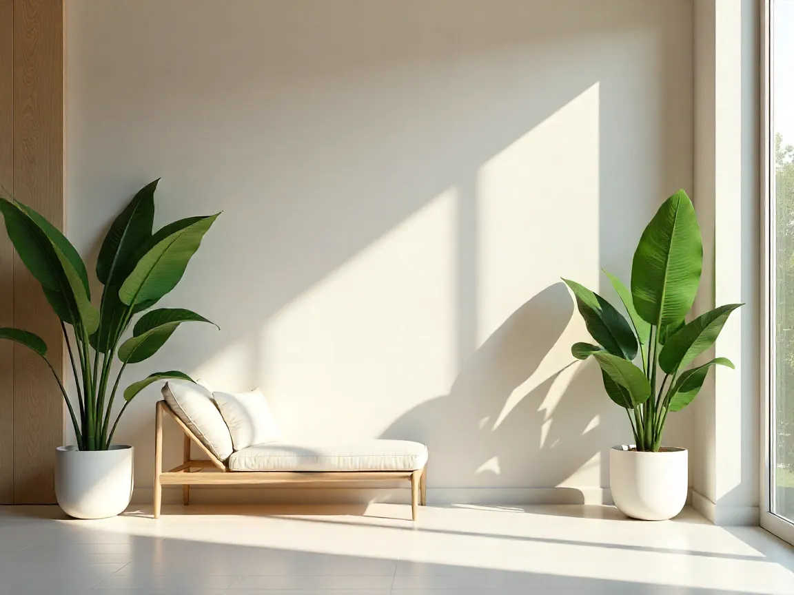 Modern tuinontwerp met diverse planten